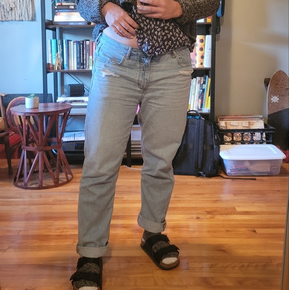 NWOT AE Low-Rise Tomgirl Jean / size 8 - Picture 2 of 5